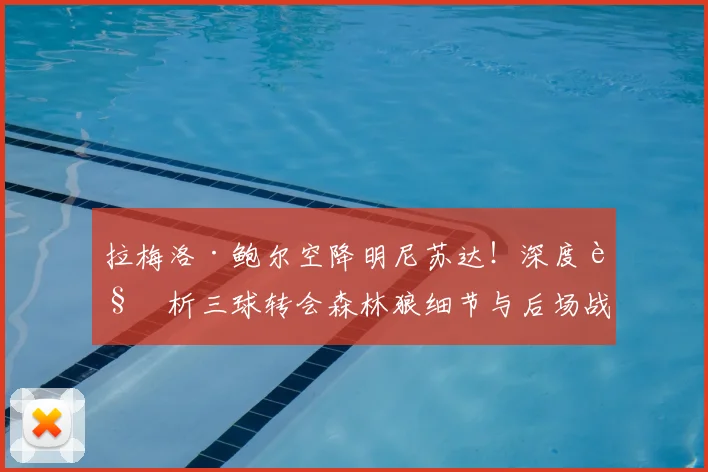 拉梅洛·鲍尔空降明尼苏达！深度解析三球转会森林狼细节与后场战术前景